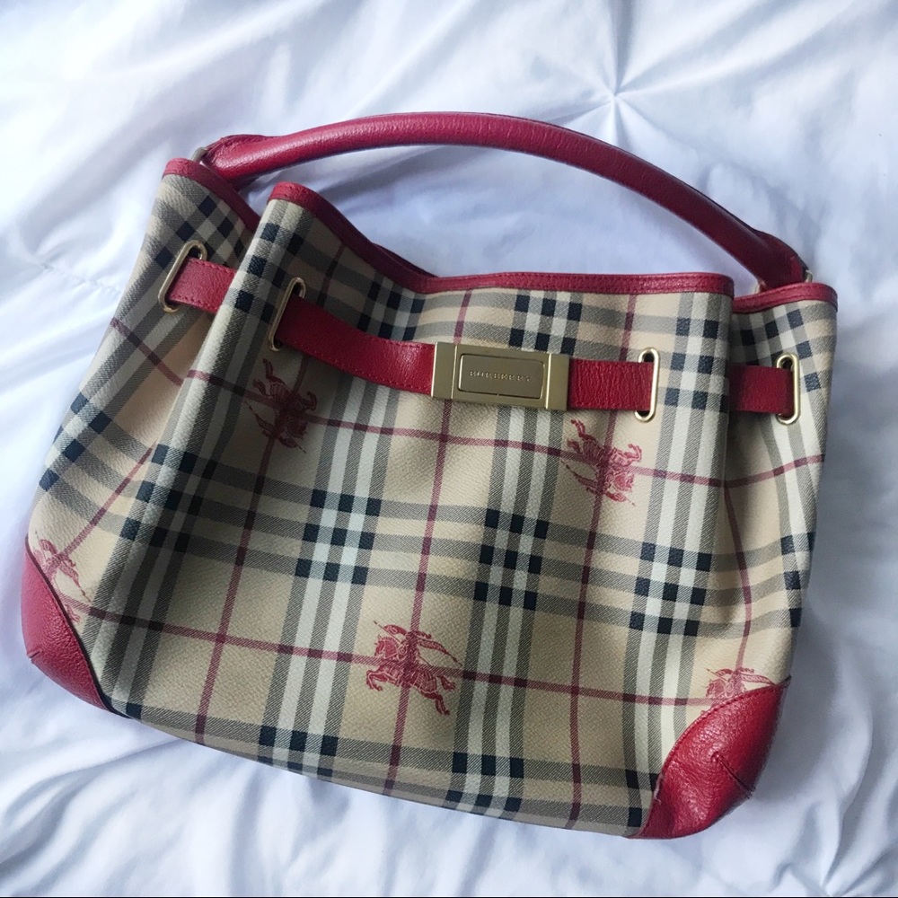 Burberry Nova Check Shoulder Bag